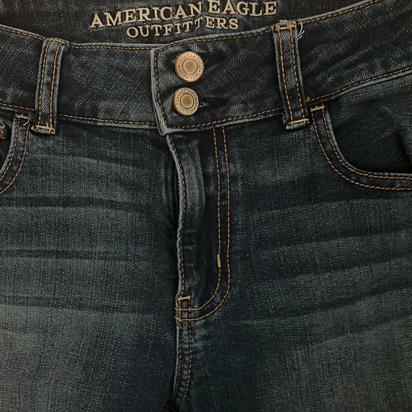 American eagle outfitters double button fly artist jeans - Picture 2 of 4